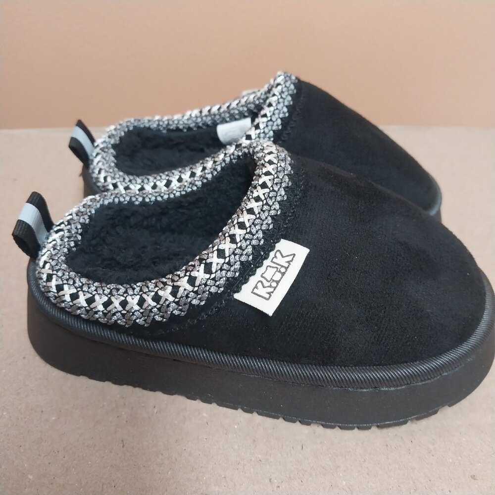Toddler Slippers EU size 24-25 - Black- Super Cute